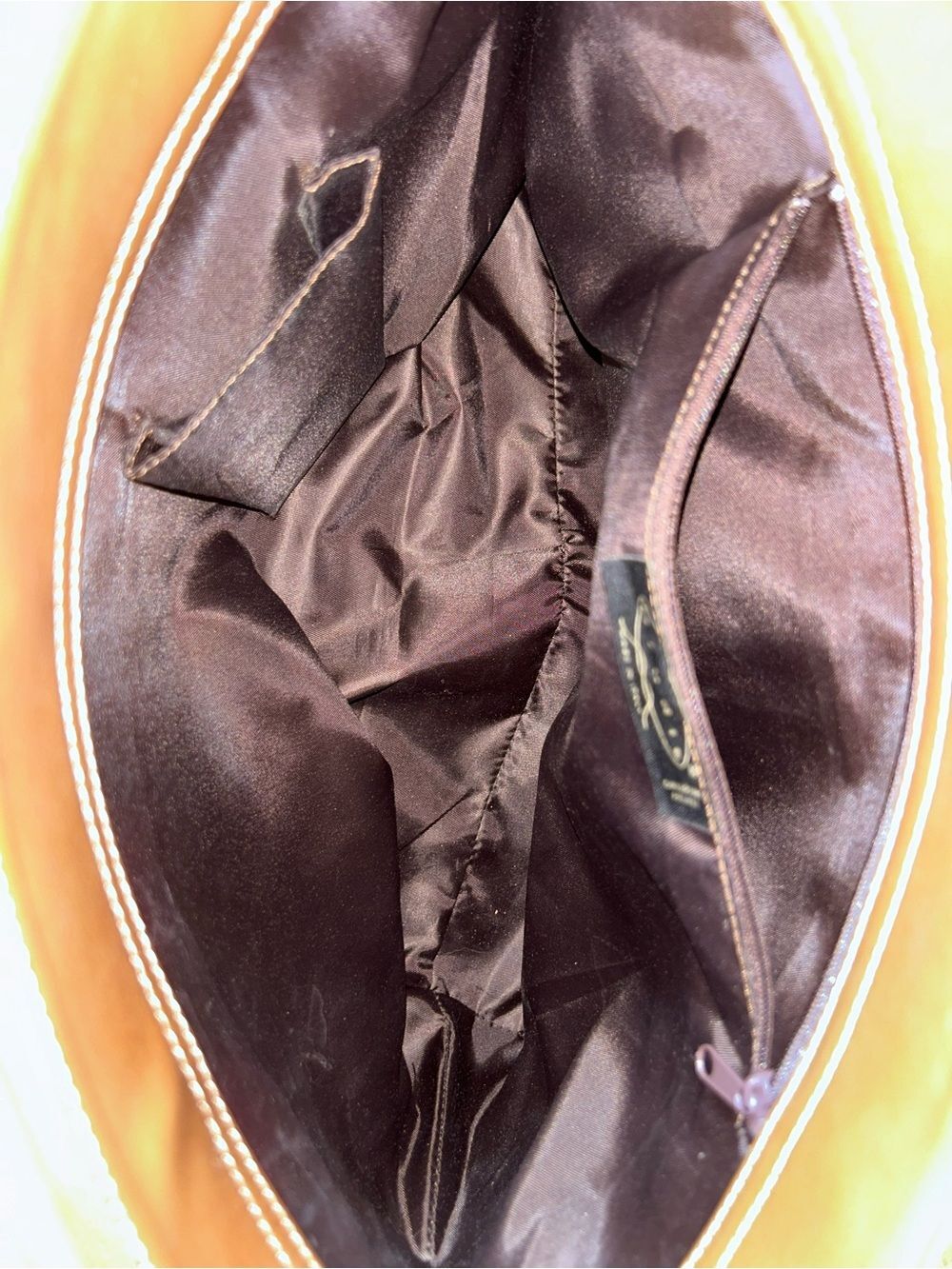 Gianni Chiarini Firenze Giuditta EUC Italian Made Tan Cognac Leather Tote - Picture 7 of 16